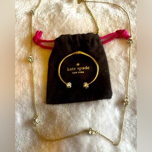 Stunning Gold Kate spade set, great condition